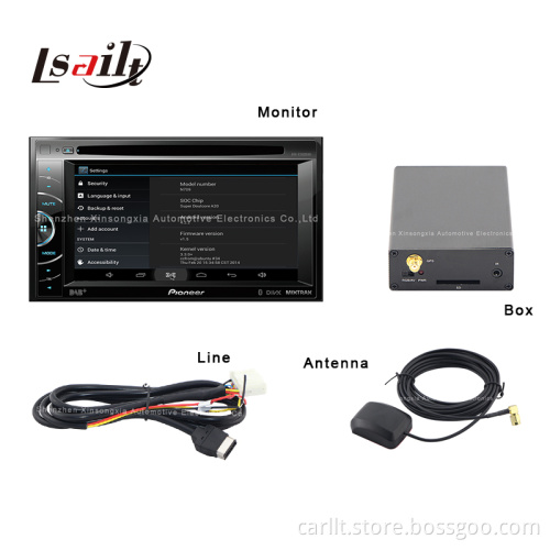 Car GPS Android Navitation Box for Pioneer/Kenwood/Sony/Jvc (800*480)